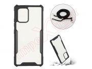 Black and transparent case with lanayrd for Samsung Galaxy M31S (SM-M317)